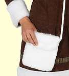 Tasche Fell weiß zu winterlichen Kostümen