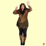 Karneval-Damenkostüme Leopard