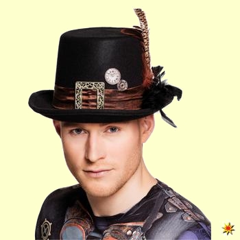 Zubehör Steampunk-Kostüm Hut