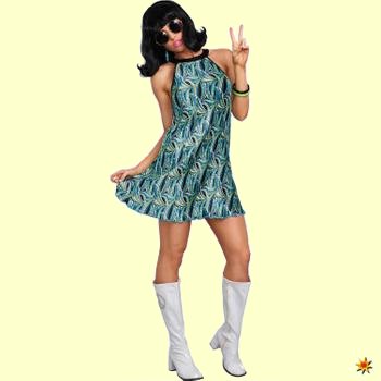 Retro Kleid mit Sonnenbrille