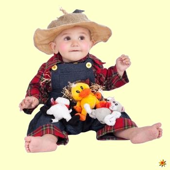 Kostüm Baby Landwirt