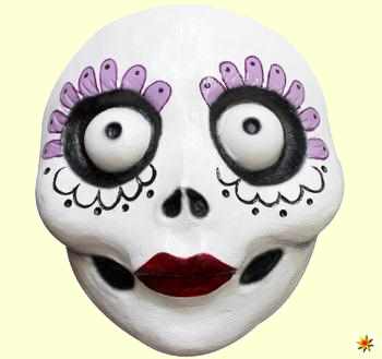 Maske Tag der Toten