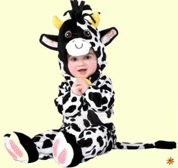 Faschingskostüme Baby Kälbchen