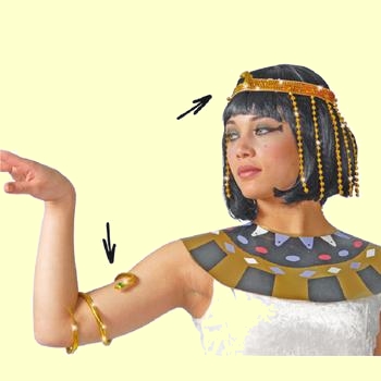 Cleopatra Set Antike Zubehör