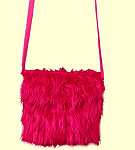 Tasche Plüsch Flower Power