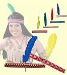 Federschmuck Indianer