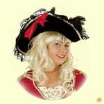 Damen-Piratenhut