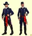 historische Uniform Nordstaatler