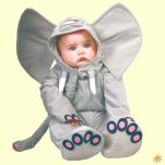 Faschingskostüme Kleinkinder Elefant