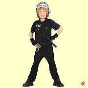 Kostüm Polizei Kinder Kinderkostüm Polizist SWAT