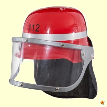 Zubenör Uniform Feuerwehr Helm Feuerwehrmann Kinder